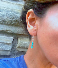 Load image into Gallery viewer, Kingman Turquoise Earrings