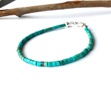Load image into Gallery viewer, Turquoise Bracelet 2mm