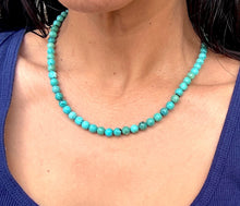 Load image into Gallery viewer, Turquoise Beaded Necklace
