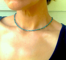 Load image into Gallery viewer, Blue Opal Necklace