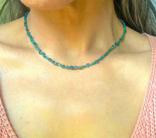 Load image into Gallery viewer, Blue Opal Necklace
