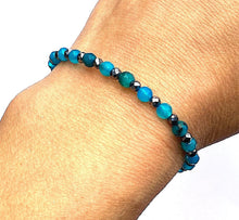 Load image into Gallery viewer, Blue Agate and Terahertz