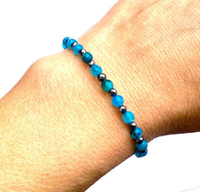 Load image into Gallery viewer, Blue Agate and Terahertz