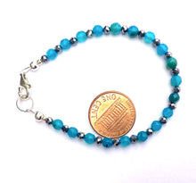 Load image into Gallery viewer, Blue Agate and Terahertz