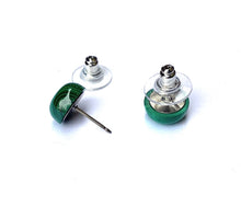 Load image into Gallery viewer, Malachite Stud Earrings