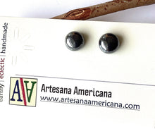 Load image into Gallery viewer, Hematite Studs