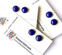 Load image into Gallery viewer, Lapis Lazuli Large Studs