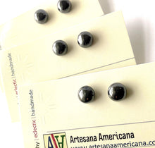 Load image into Gallery viewer, Hematite Studs