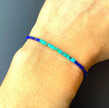 Load image into Gallery viewer, Turquoise & Lapis