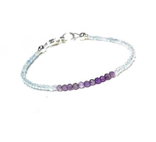 Load image into Gallery viewer, Amethyst and Aquamarine