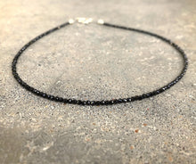 Load image into Gallery viewer, Black Spinel Choker