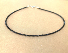 Load image into Gallery viewer, Black Spinel Choker