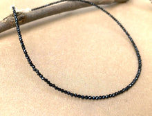 Load image into Gallery viewer, Black Spinel Choker