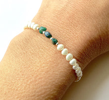 Load image into Gallery viewer, Pearl and Blue Opal