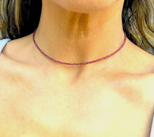 Load image into Gallery viewer, Garnet Choker