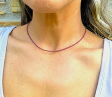 Load image into Gallery viewer, Garnet Choker