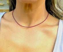 Load image into Gallery viewer, Garnet Choker
