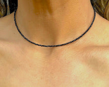 Load image into Gallery viewer, Black Spinel Choker