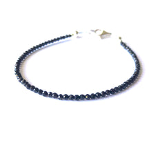 Load image into Gallery viewer, Black Spinel Bracelet