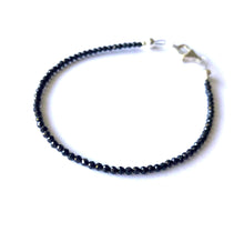 Load image into Gallery viewer, Black Spinel Bracelet
