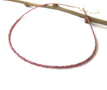 Load image into Gallery viewer, Garnet Choker