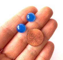 Load image into Gallery viewer, Blue Agate Studs