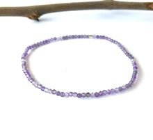 Load image into Gallery viewer, Amethyst Stretch Bracelet