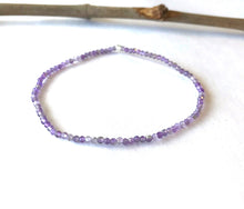 Load image into Gallery viewer, Amethyst Stretch Bracelet
