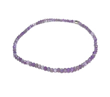 Load image into Gallery viewer, Amethyst Stretch Bracelet