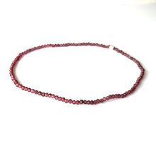 Load image into Gallery viewer, Garnet Stretch Bracelet