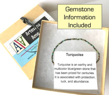 Load image into Gallery viewer, African Turquoise Stretch Bracelet