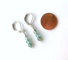Load image into Gallery viewer, Small Dangle Earrings with Agate