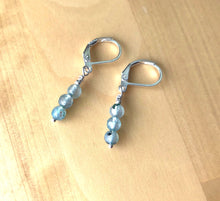 Load image into Gallery viewer, Small Dangle Earrings with Agate
