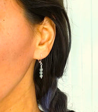 Load image into Gallery viewer, Small Dangle Earrings with Agate