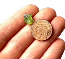 Load image into Gallery viewer, Raw Peridot Earrings