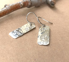 Load image into Gallery viewer, Hammered Sterling Silver Earrings