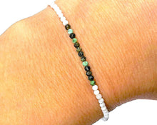 Load image into Gallery viewer, Turquoise and Howlite Duo