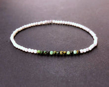 Load image into Gallery viewer, Turquoise and Howlite Duo