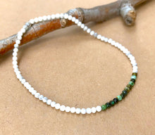 Load image into Gallery viewer, Turquoise and Howlite Duo