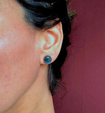 Load image into Gallery viewer, Labradorite Studs