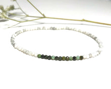 Load image into Gallery viewer, Turquoise and Howlite Duo