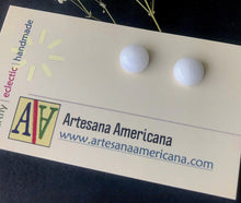 Load image into Gallery viewer, White Jade Earrings