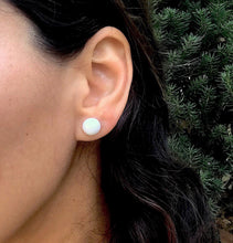 Load image into Gallery viewer, White Jade Earrings