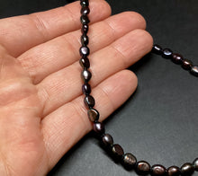 Load image into Gallery viewer, Black Pearl Necklace