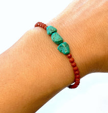Load image into Gallery viewer, Turquoise and Red Jasper