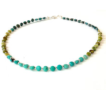 Load image into Gallery viewer, Multicolor Turquoise with Sterling Silver