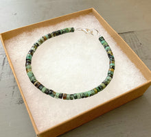 Load image into Gallery viewer, Green Turquoise Bracelet