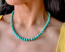 Load image into Gallery viewer, Turquoise Beaded Necklace