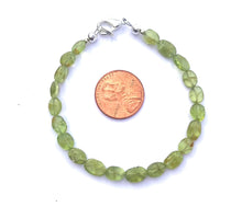 Load image into Gallery viewer, Genuine Peridot Bracelet