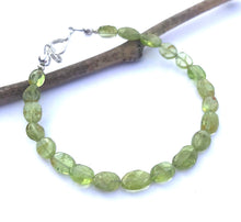 Load image into Gallery viewer, Genuine Peridot Bracelet